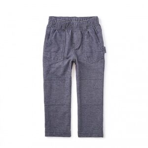 Denim Like Playwear Pants by Tea Collection Color Indigo Size 2 Retail $42 Jeans